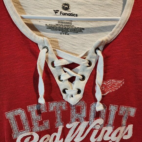 Women's Detroit Red Wings top - size large - Picture 3 of 6